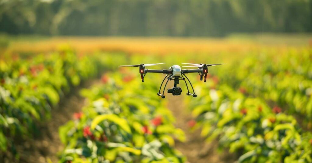 Ganhar dinheiro com drones na agricultura